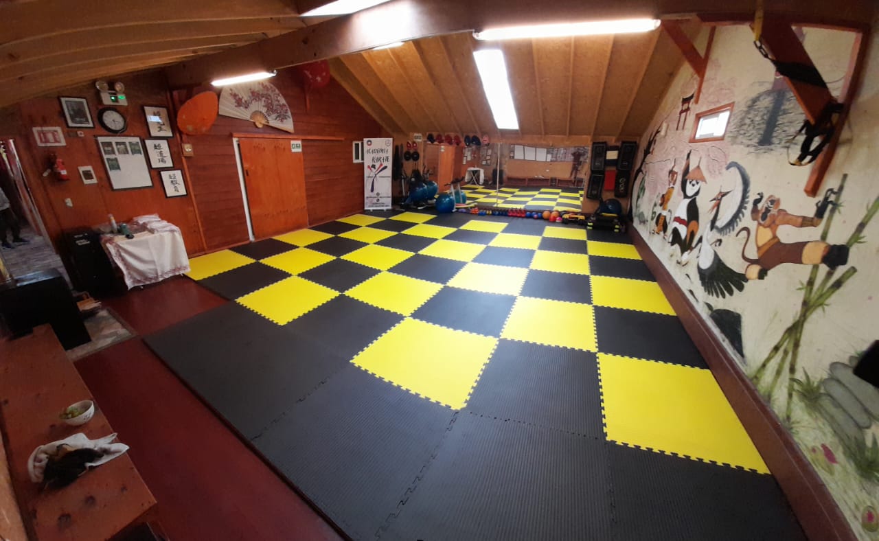 Vista panorámica del dojo
